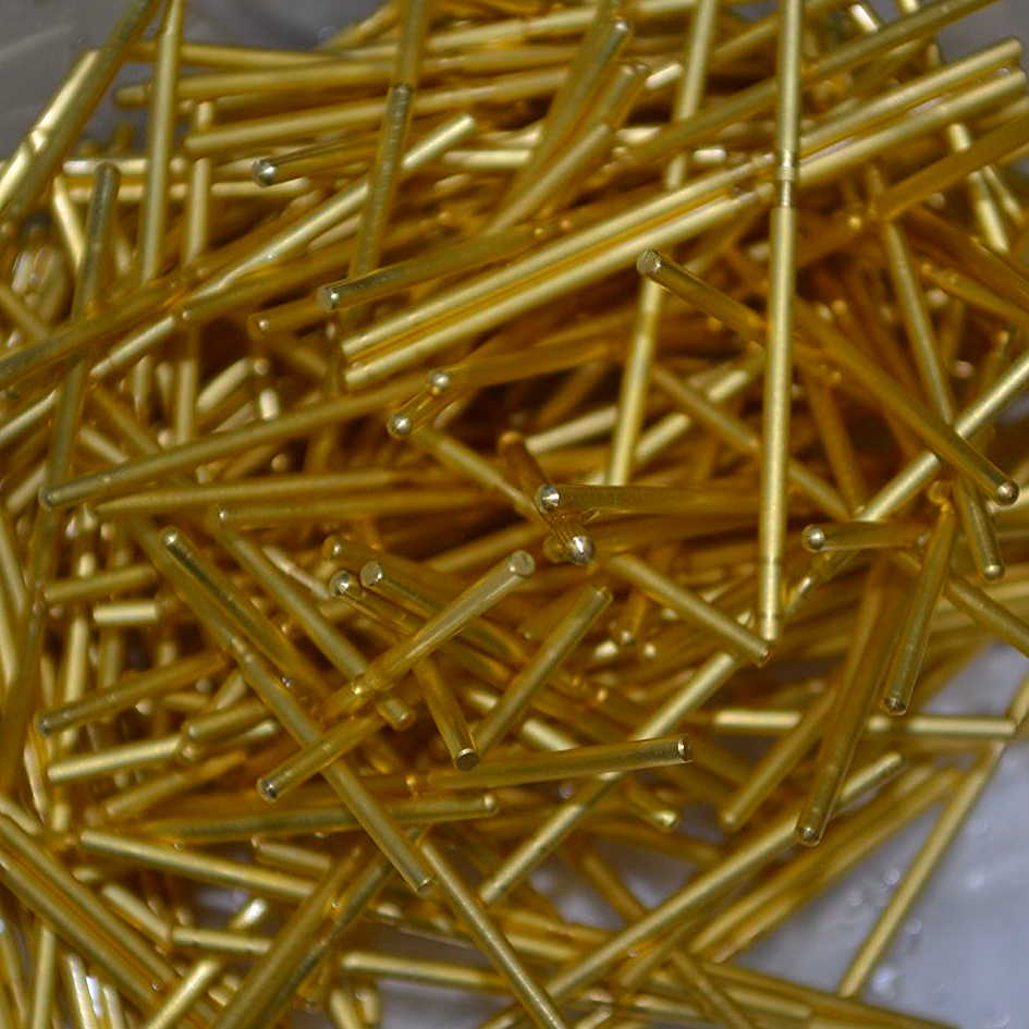 Покрытие золото кобальт осуществляется в барабане